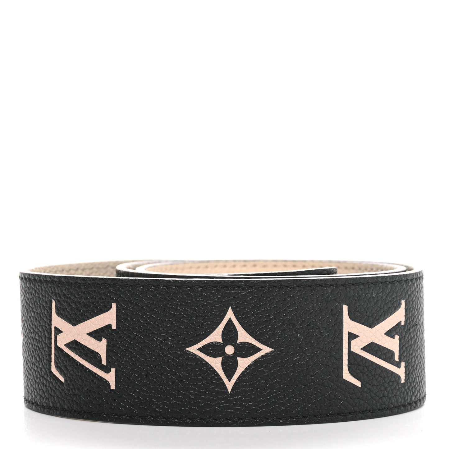Empreinte Monogram Bandouliere Shoulder Strap Black Beige