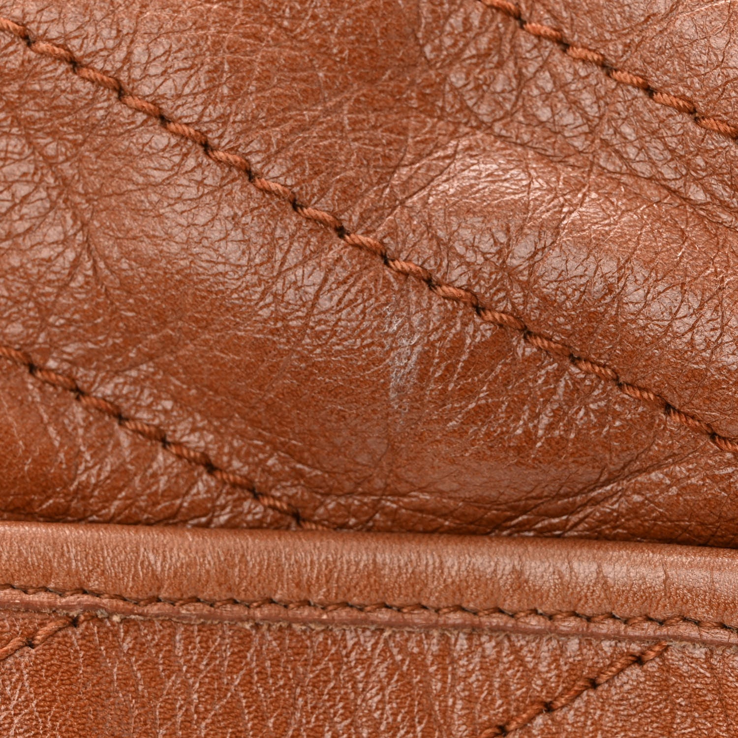 Saint Laurent Crinkled Calfskin Matelasse Monogram Medium Niki Chain Satchel Light Caramel 11 of 11