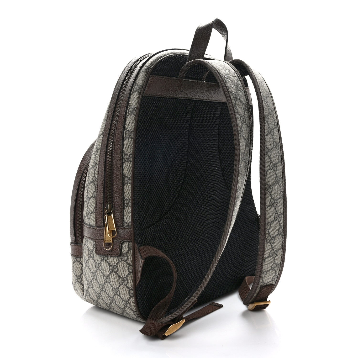 Gucci GG Supreme Monogram Medium Ophidia Day Backpack Brown 3 of 11