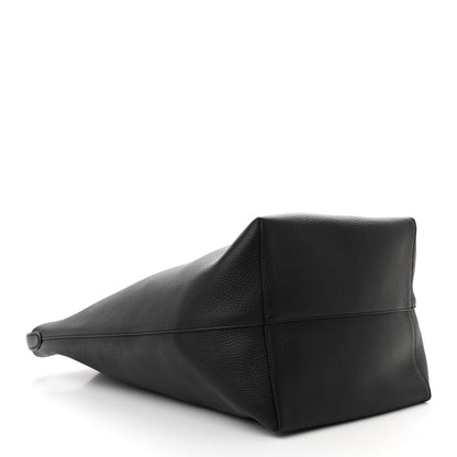The Row Grained Calfskin Large N/S Park Tote Black 4 of 10