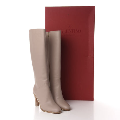 Valentino Garavani Nappa Soul Rockstud Boots 36 Poudre 13 of 13