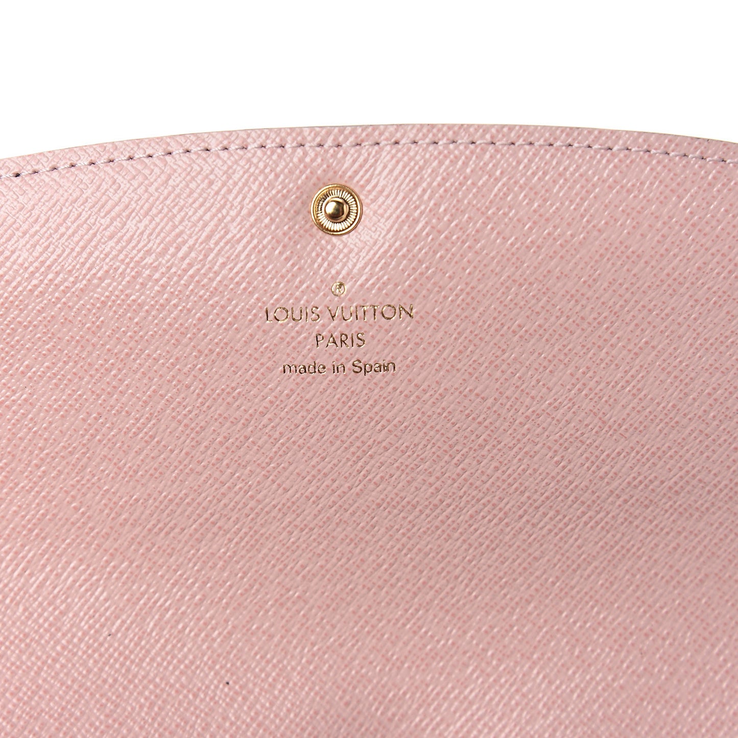 Monogram Emilie Wallet Rose Ballerine