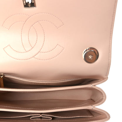 Chanel Lambskin Quilted Small Trendy CC Dual Handle Flap Bag Beige 6 of 9