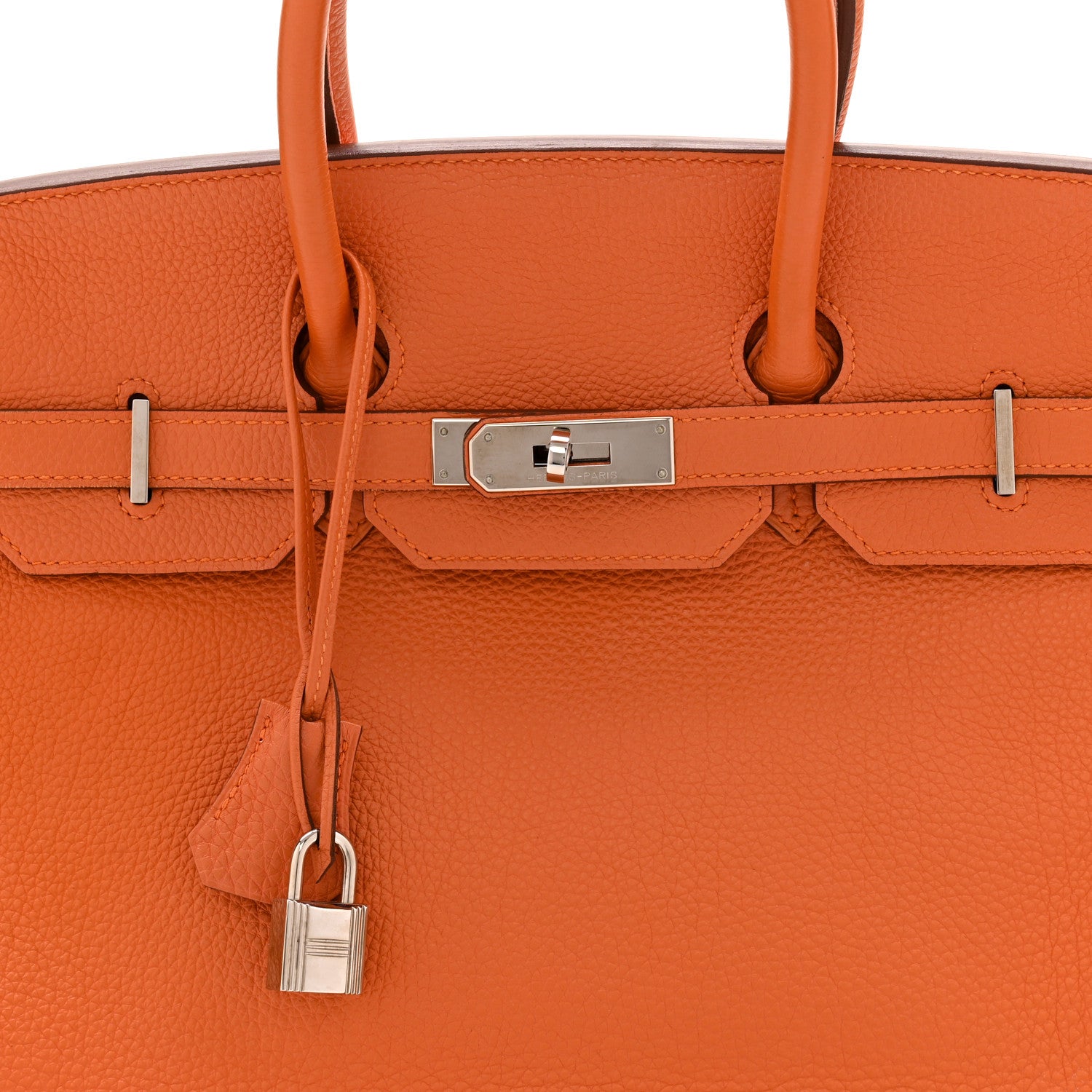 Hermes Togo Birkin 35 Orange 8 of 10