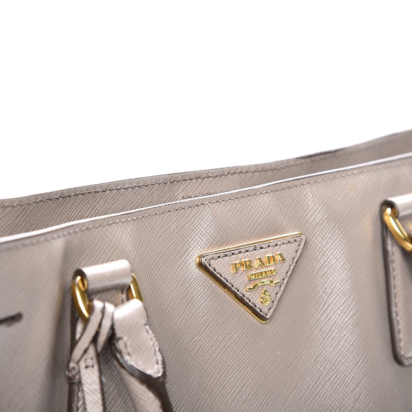 Saffiano Lux Large Tote Argilla