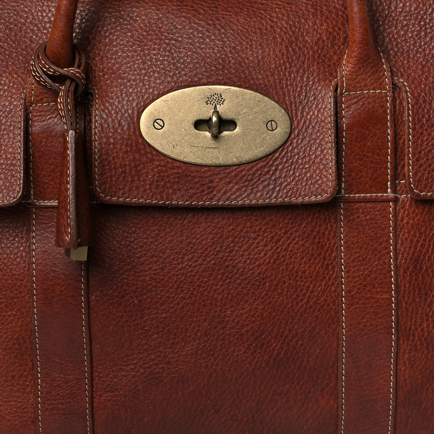 Natural Leather Bayswater Oak