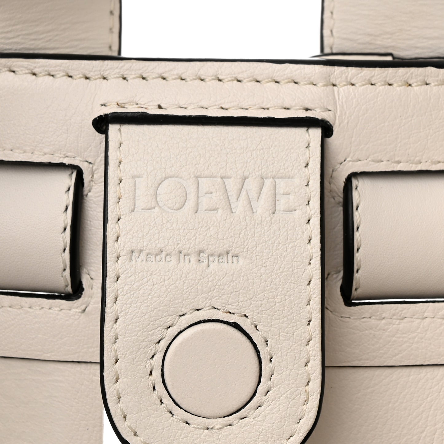 Calfskin Medium Tulip Hammock Shoulder Bag White