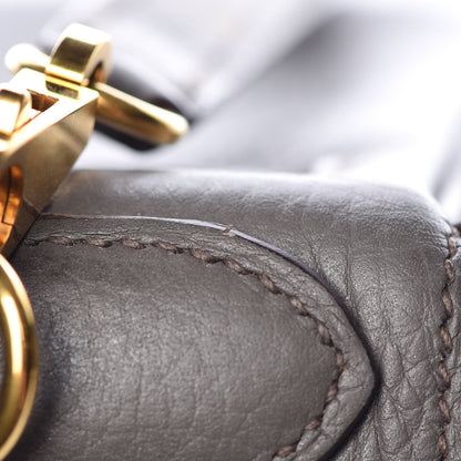 Hermes Taurillon Clemence Kelly Retourne 28 Etain 35 of 42