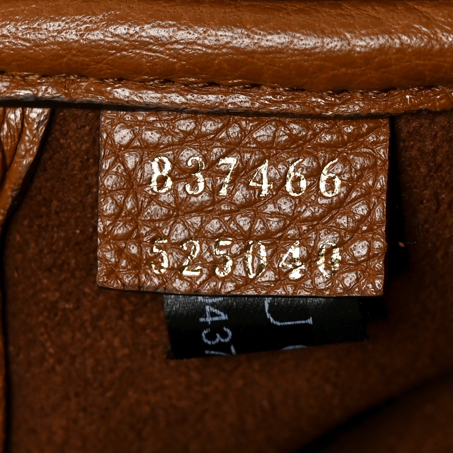 Gucci Grained Calfskin Softbit Maxi Shoulder Bag Brown 8 of 12