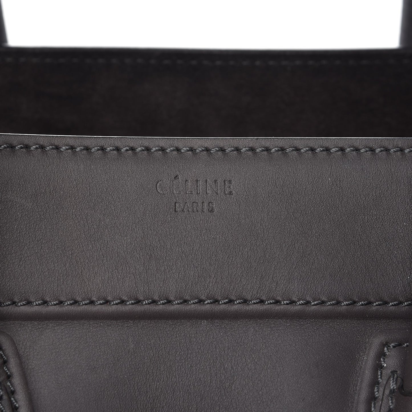 Smooth Calfskin Medium Phantom Luggage Grey