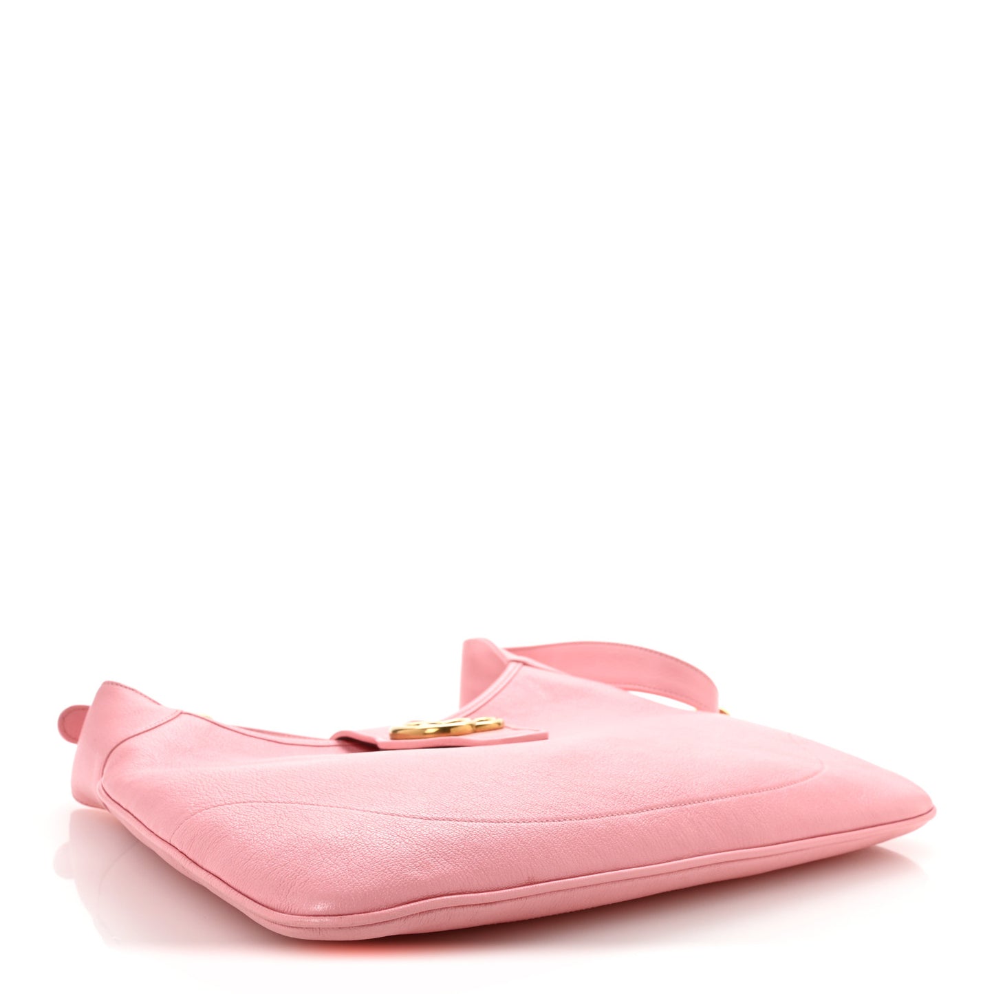 Goatskin Medium Aphrodite Shoulder Bag Wild Rose