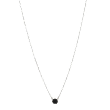 Tiffany Sterling Silver Black Jade Elsa Peretti Color By The Yard Necklace 1 of 4