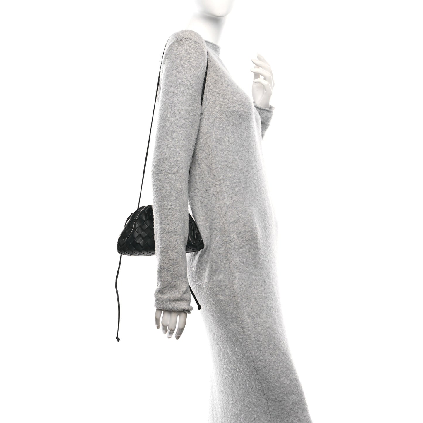 Nappa Intrecciato The Mini Pouch Black
