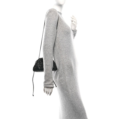 Bottega Veneta Nappa Intrecciato The Mini Pouch Black 2 of 10