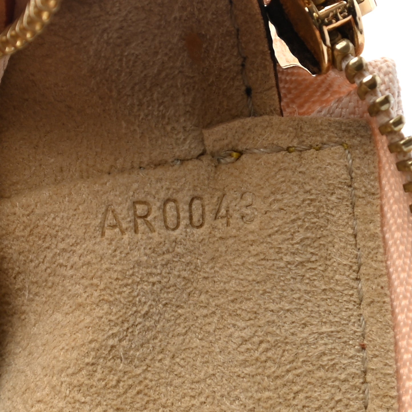 Monogram Cherry Blossom Pochette Accessories Brown