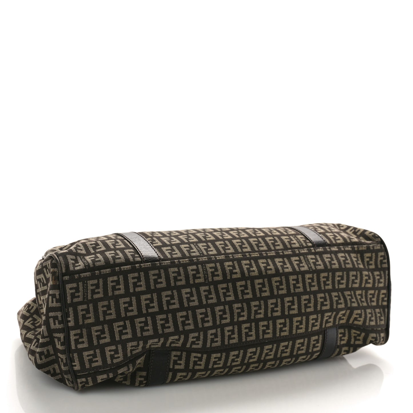 Zucchino Vitello Shoulder Bag Testa di Moro Beige