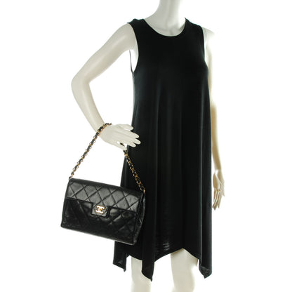 Chanel Caviar Quilted Flap Shoulder Bag Black 2 of 8