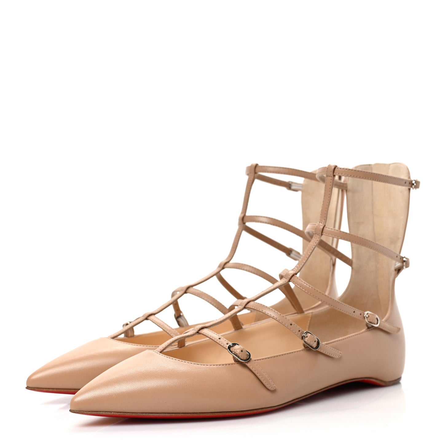 Kid Toerless Cage Flats 39.5 Nude