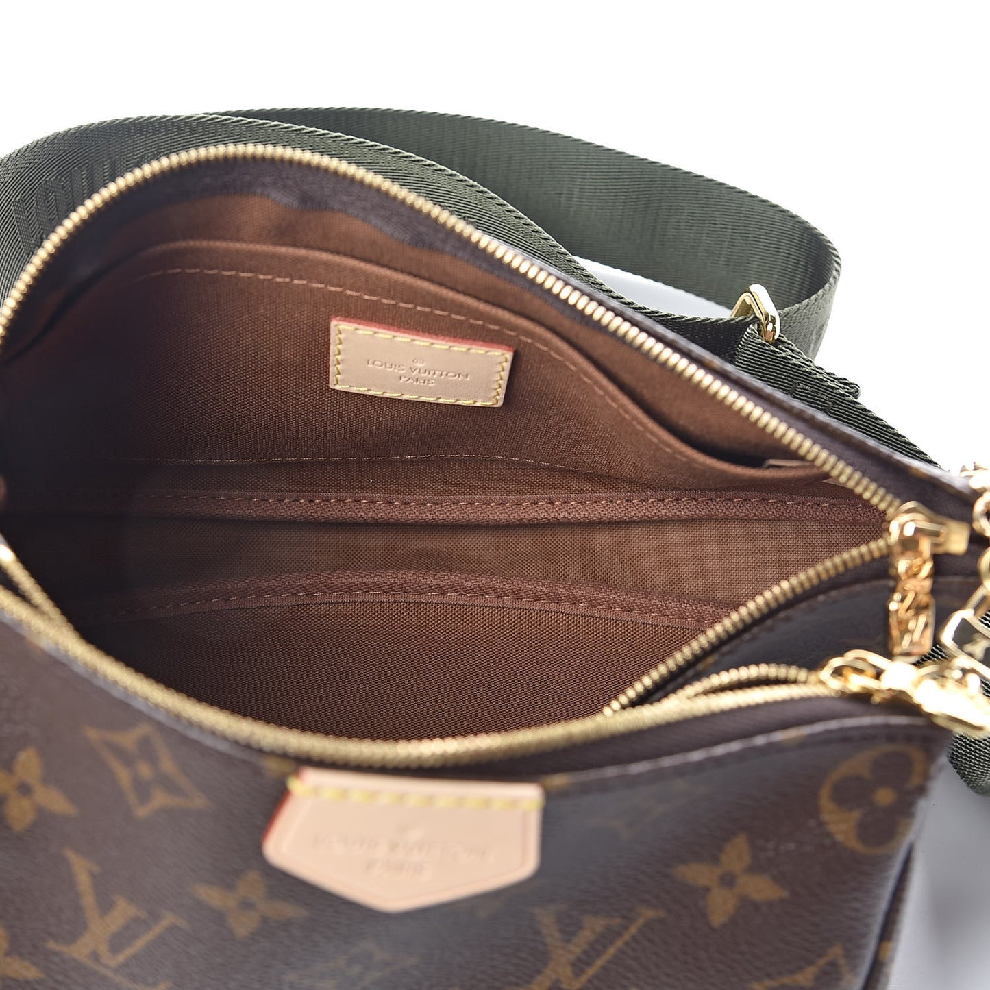 Monogram Multi Pochette Accessories Kaki