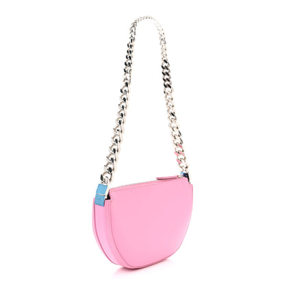 Burberry Lambskin Small Olympia Chain Shoulder Bag Primrose Pink 2 of 9