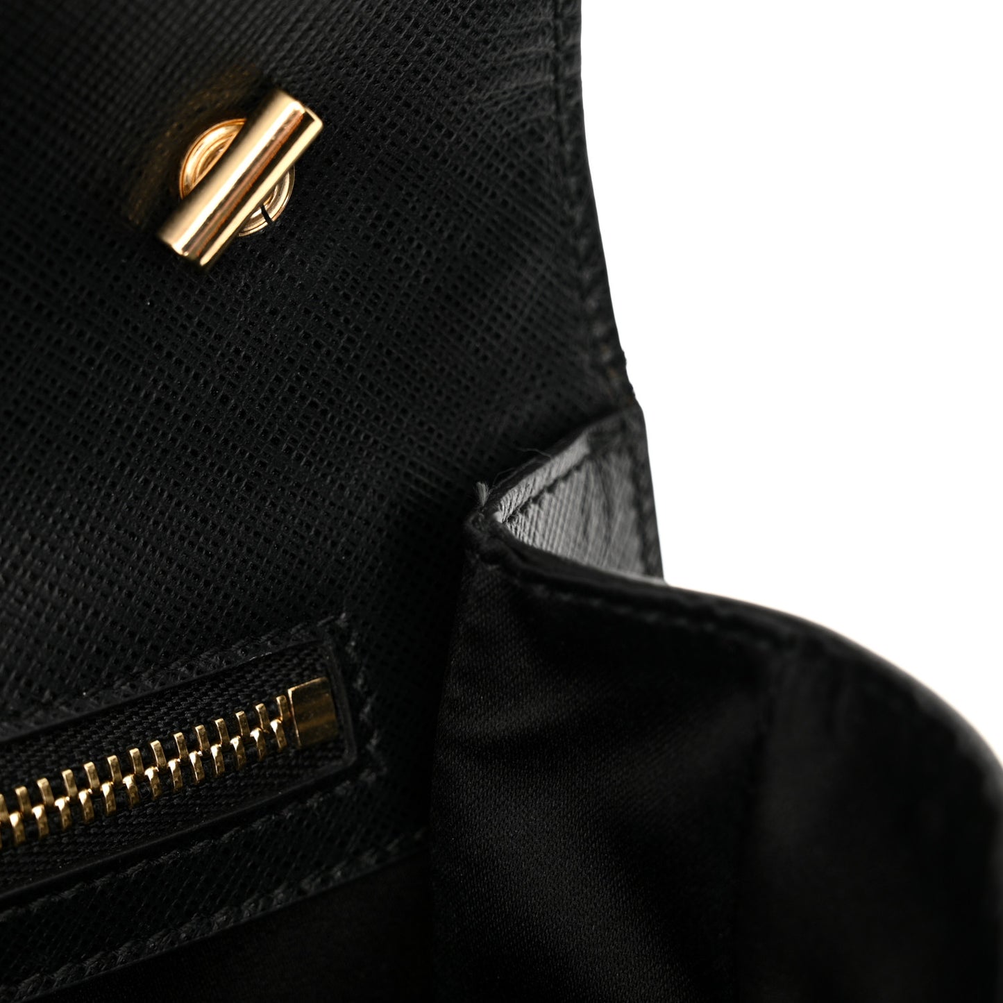 Printed Calfskin Ginny Shoulder Bag Black