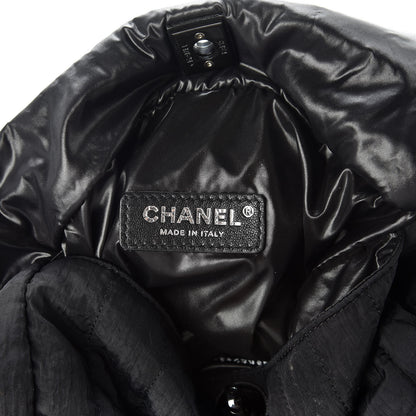 Chanel Nylon Drawstring Backpack Black 9 of 13