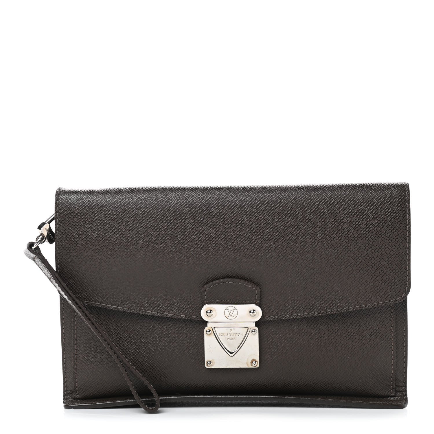 Louis Vuitton Taiga Pochette Belaia Grizzli 1 of 10