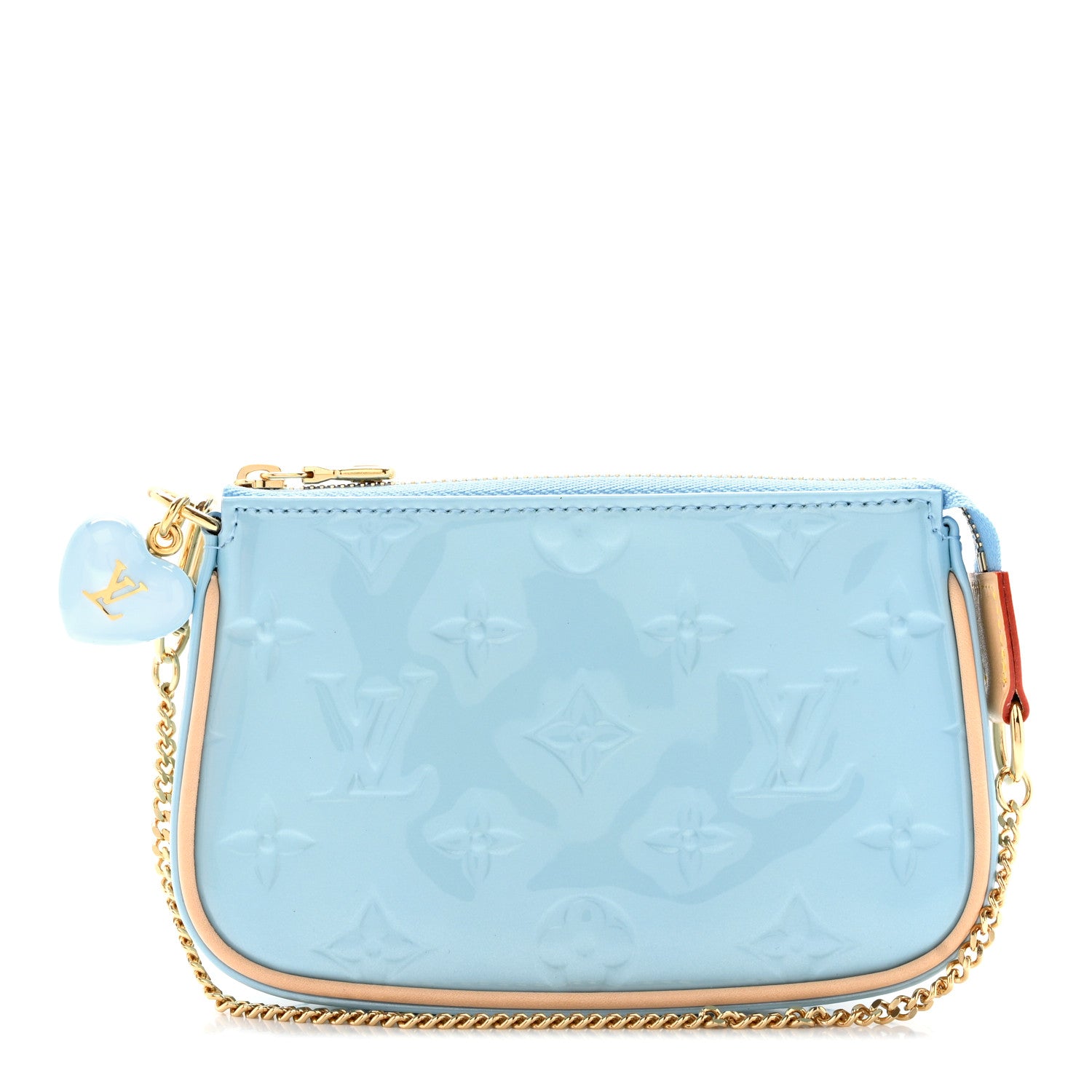 Louis Vuitton Vernis Valentine Mini Pochette Accessories Lollipop