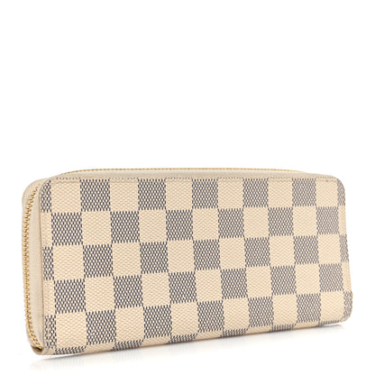 Louis Vuitton Damier Azur Clemence Wallet 3 of 14