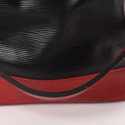 Louis Vuitton Epi Bi-Color Noe Castillan Red Black 6 of 11