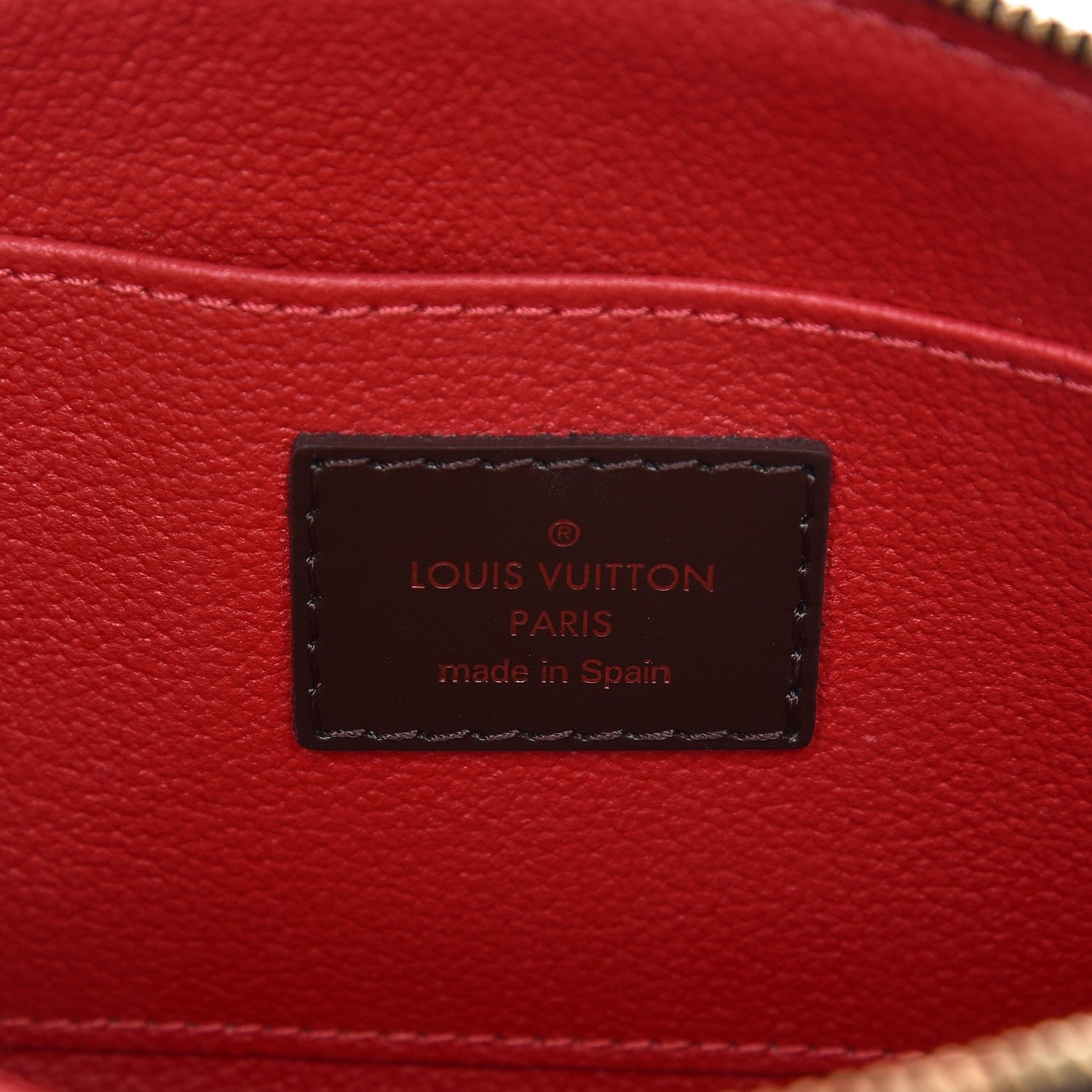 Louis Vuitton Damier Ebene Cosmetic Pouch 5 of 6