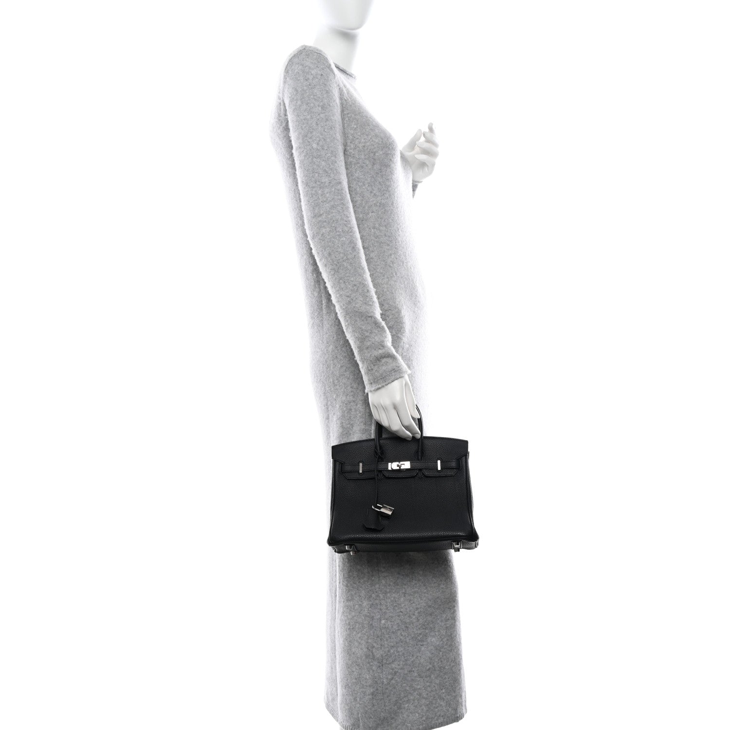Hermes Togo Birkin 25 Black 2 of 11
