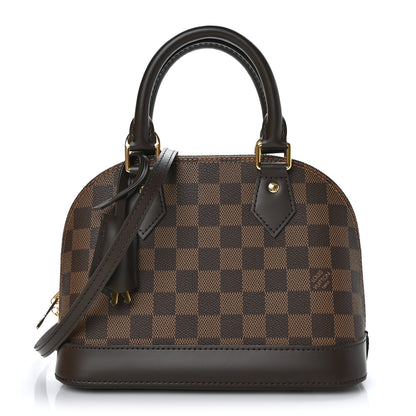Louis Vuitton Damier Ebene Alma BB 1 of 8
