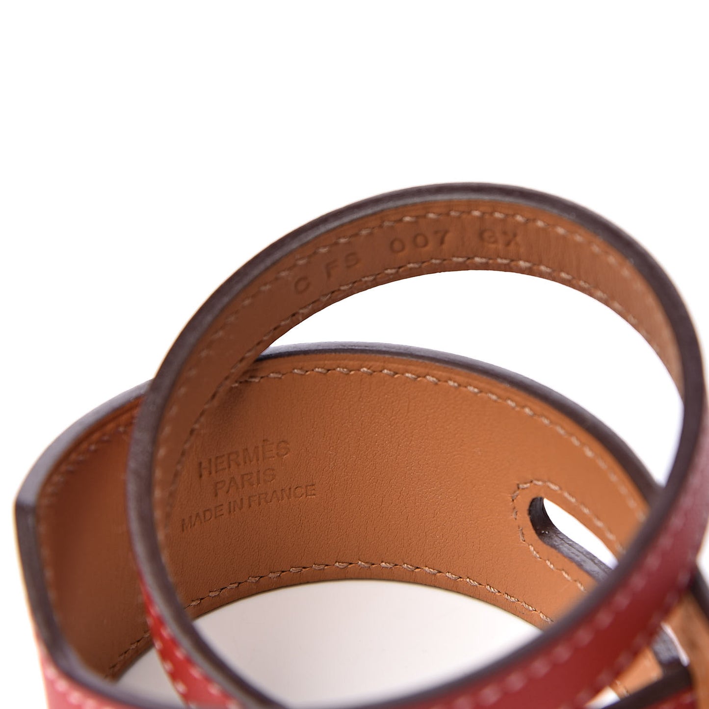Swift Jet Lag Double Tour Bracelet T3 Vermillion
