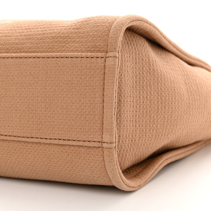 Chanel Mixed Fibers Small Deauville Tote Camel 11 of 11