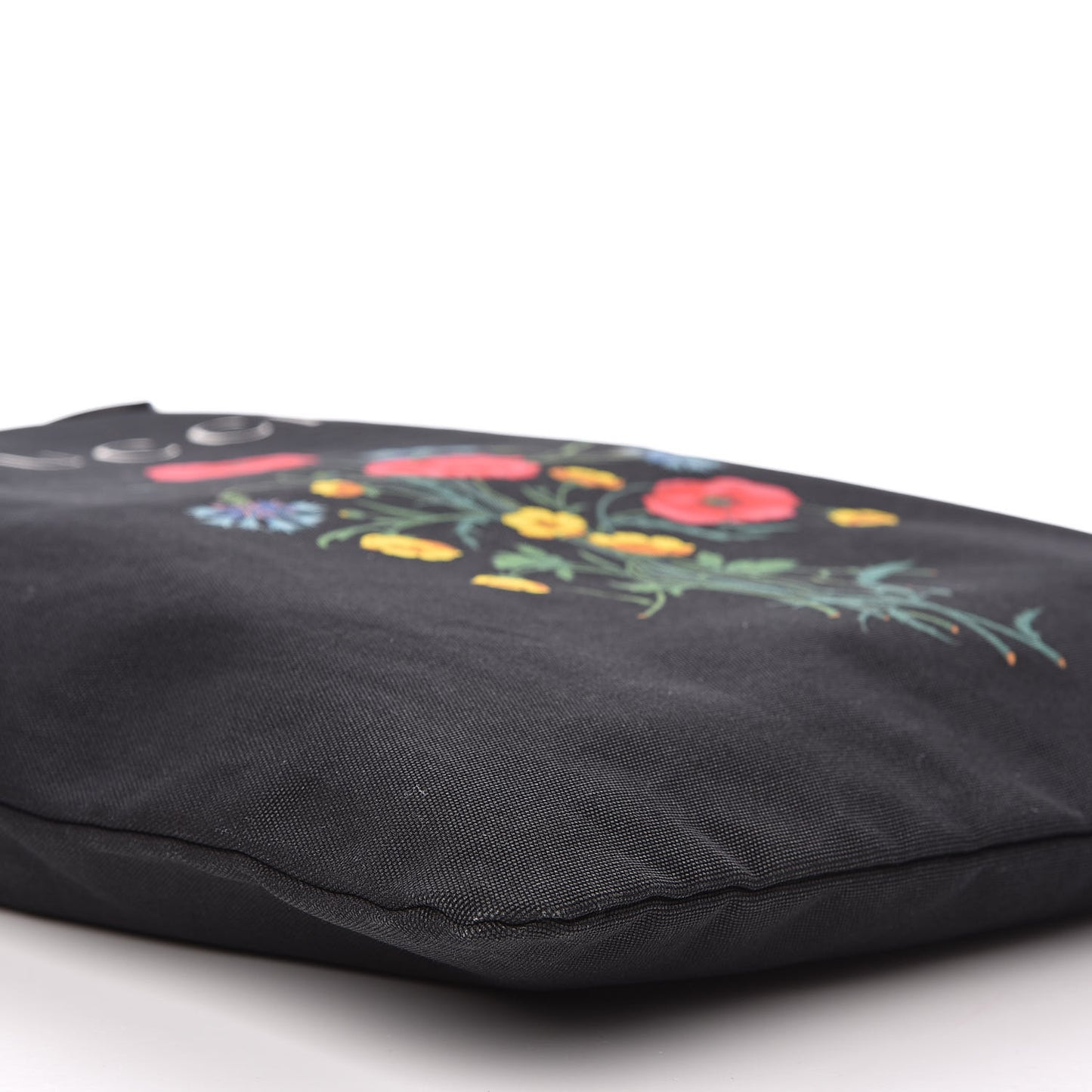 Canvas Chateau Marmont Drawstring Tote Black