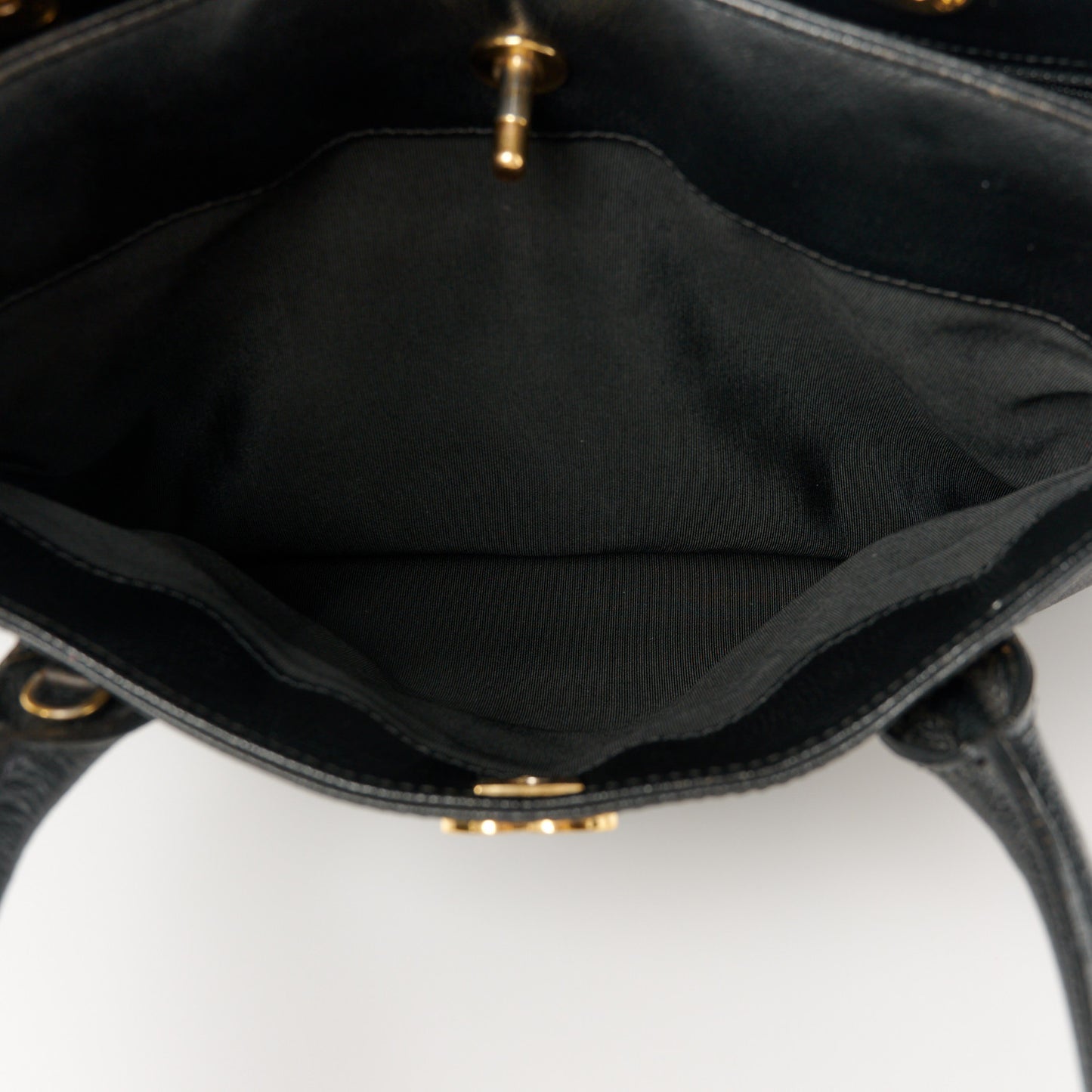Caviar Cerf Executive Shopper Tote Black