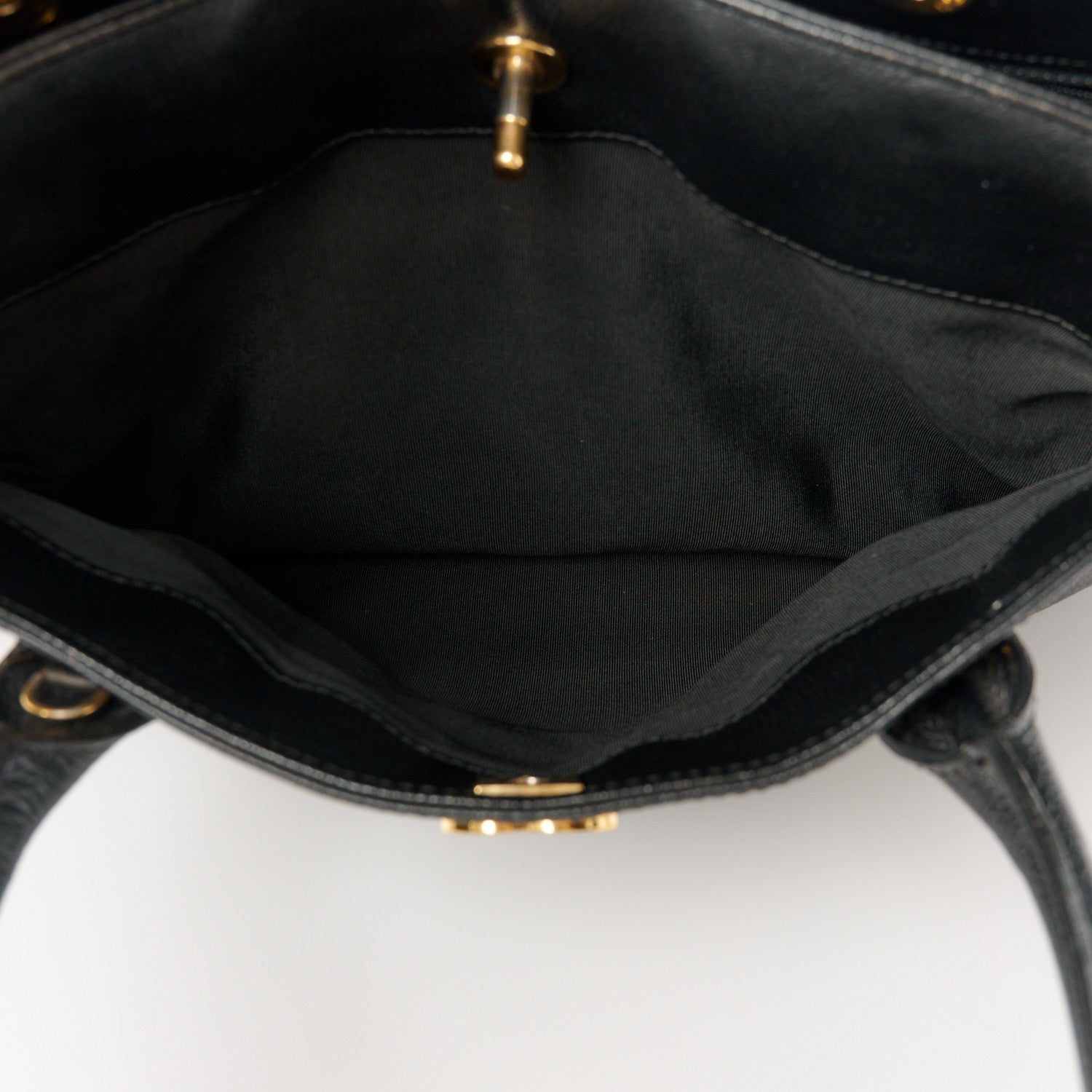 Chanel Caviar Cerf Executive Shopper Tote Black 8 of 18