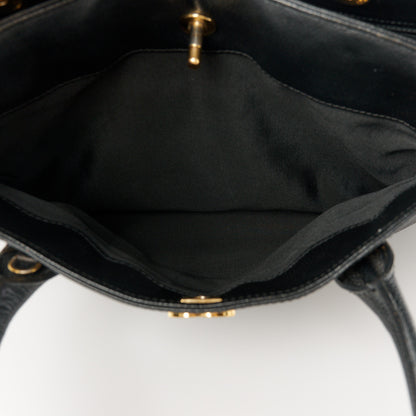 Chanel Caviar Cerf Executive Shopper Tote Black 8 of 18