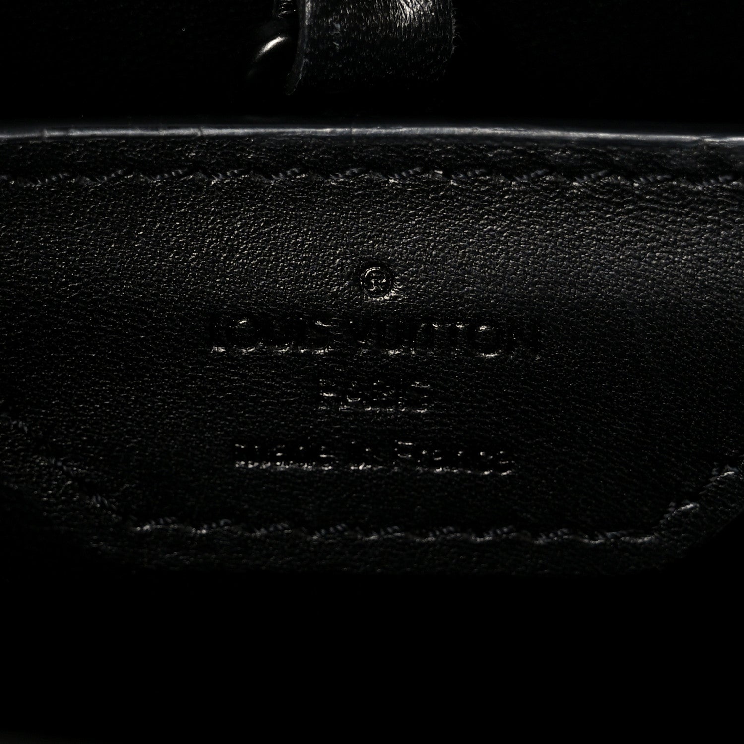 Louis Vuitton Taurillon Capucines BB Matte Black 6 of 9
