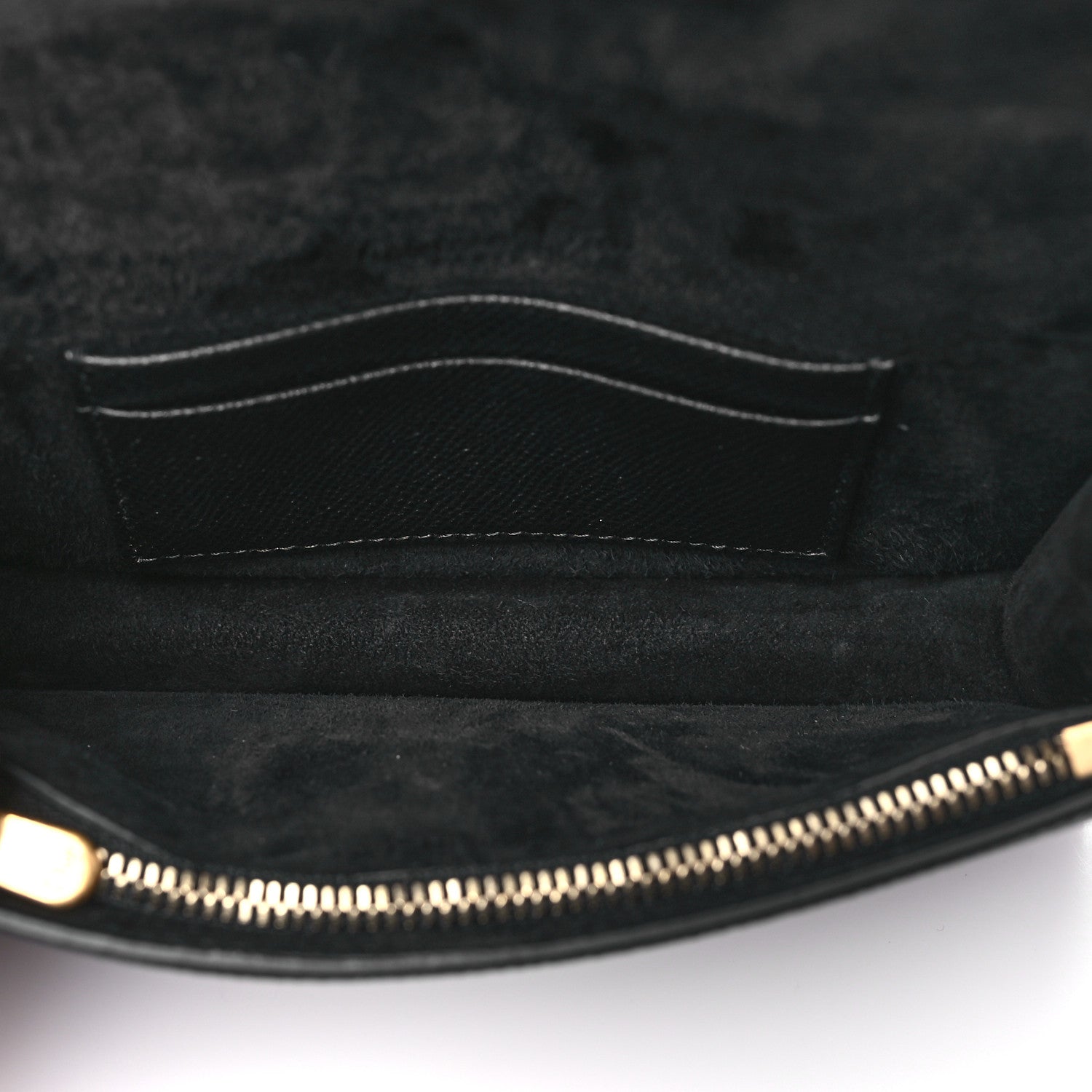 Christian Dior Grained Calfskin Saddle Belt Bag Black Black 5 of 10