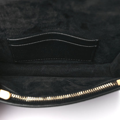 Christian Dior Grained Calfskin Saddle Belt Bag Black Black 5 of 10