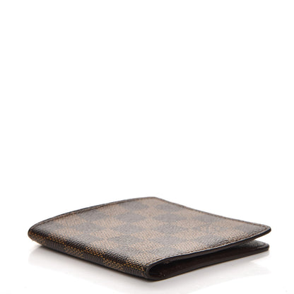 Louis Vuitton Damier Ebene Billfold Wallet 6 Credit Card Slots 4 of 6