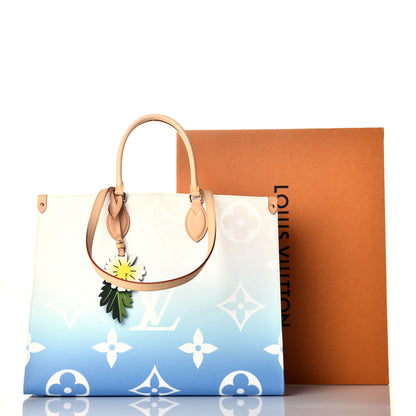 Louis Vuitton Monogram Giant By The Pool Onthego GM Blue 12 of 12