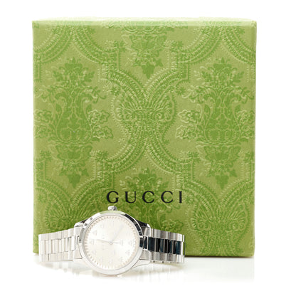 Gucci Stainless Steel 32mm G-Timeless Bee Quartz Watch 5 of 5