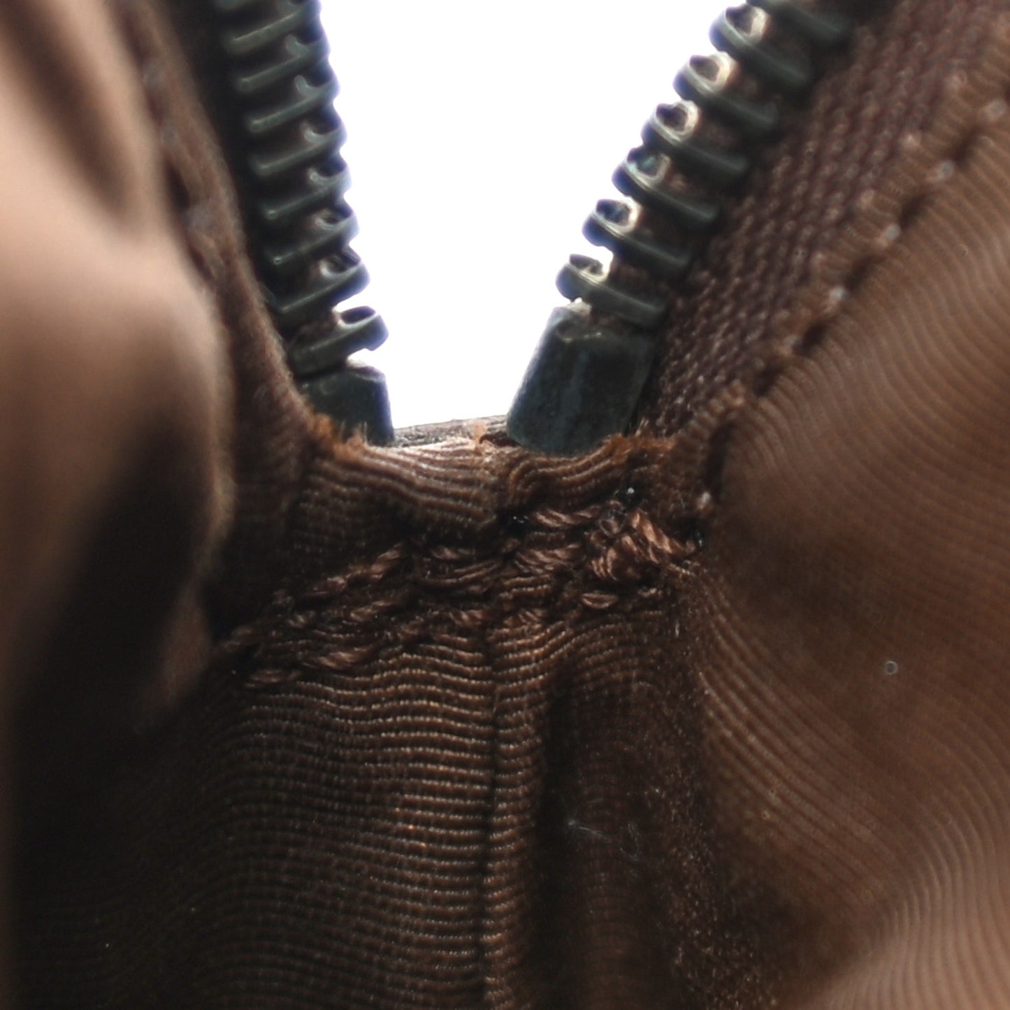 Monogram Shoulder Bag Dark Brown