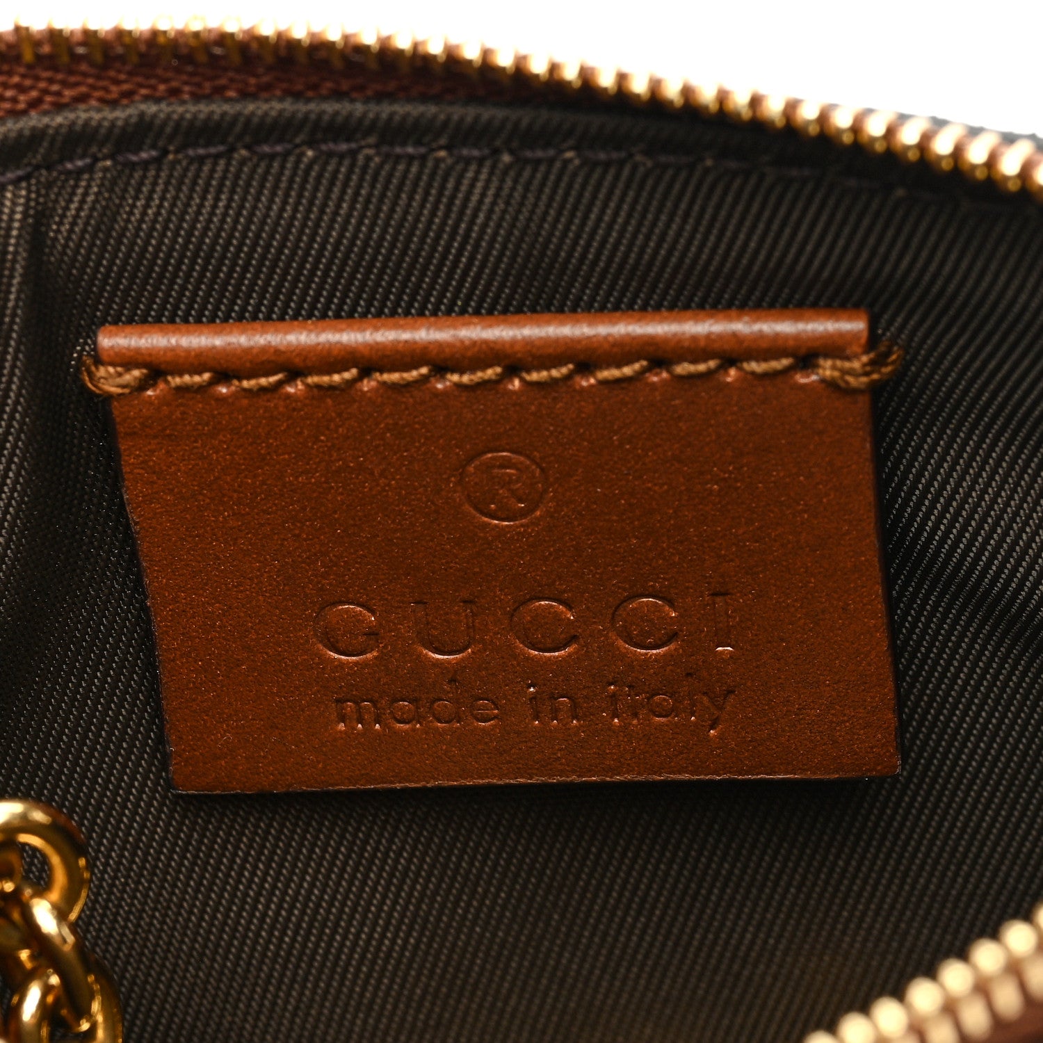 Gucci GG Supreme Monogram Key Case Brown 6 of 7