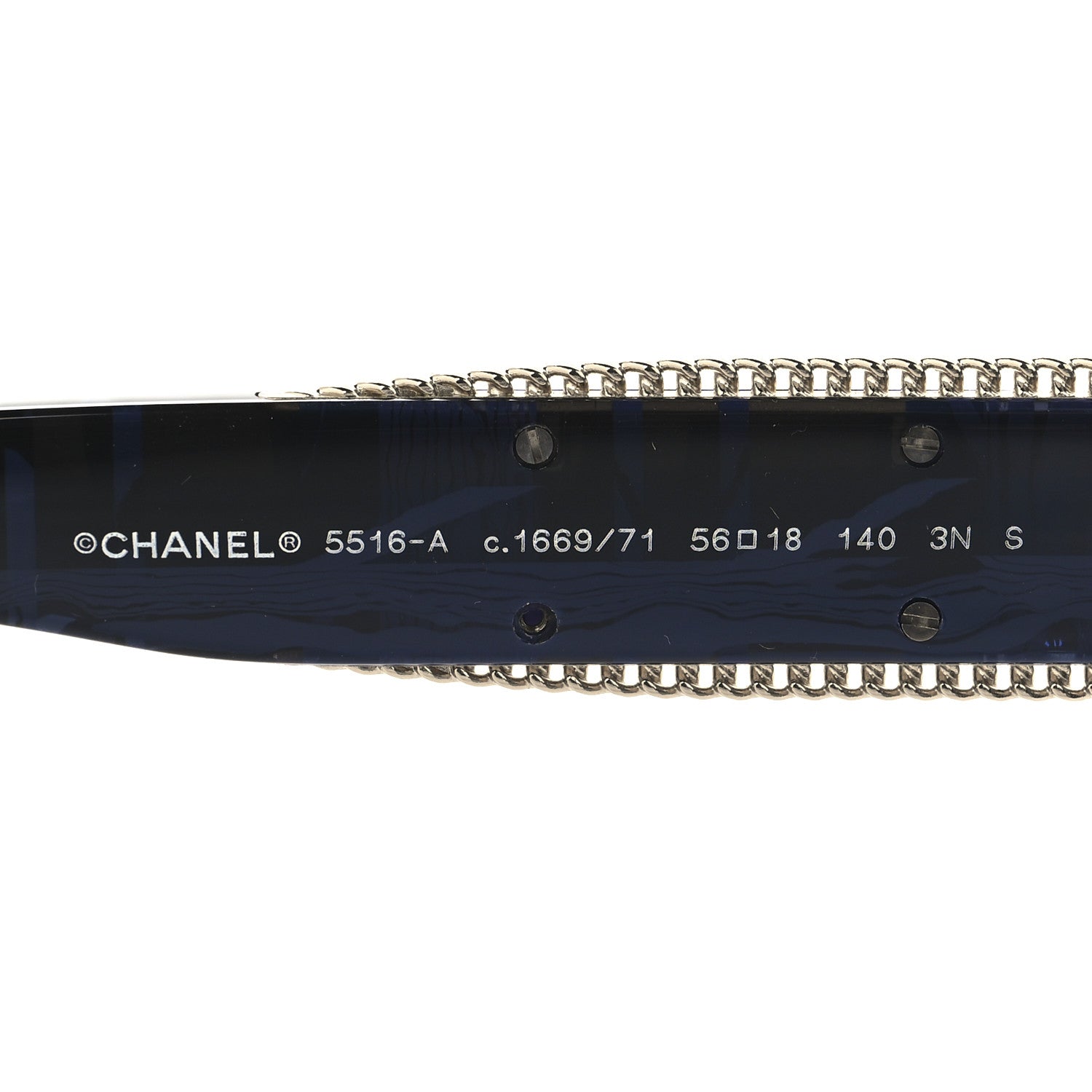 Chanel Acetate CC Sunglasses 5516-A Blue 5 of 7