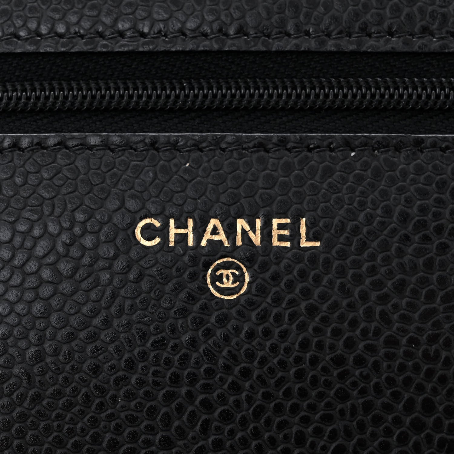 Chanel Caviar Quilted Wallet on Chain WOC Black 6 of 11