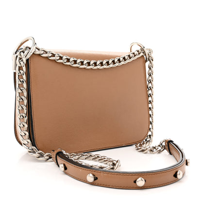Prada Glace Calfskin Arcade Crossbody Bag Caramel 3 of 16